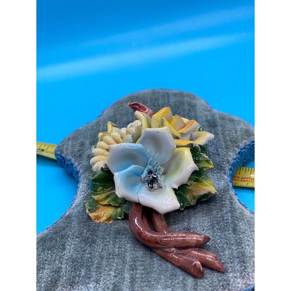 Vintage Italian Porcelain Capodimonte Plaque - Picture 3 of 10